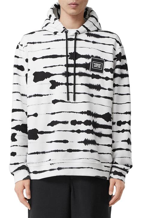 burberry zebra hoodie|burberry hoodie nordstrom.